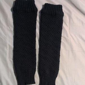 Source Unknown Black Knit Arm Warmers